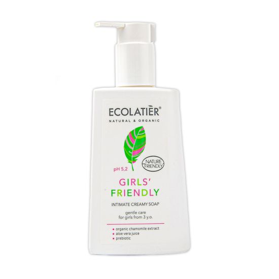 Dung dịch vệ sinh ECOLATIER Girls’ Friendly dành cho bé gái từ 3 tuổi trở lên 250ml